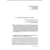 Derecho internacional privado (Infomación y documentación, enero-junio 2014)